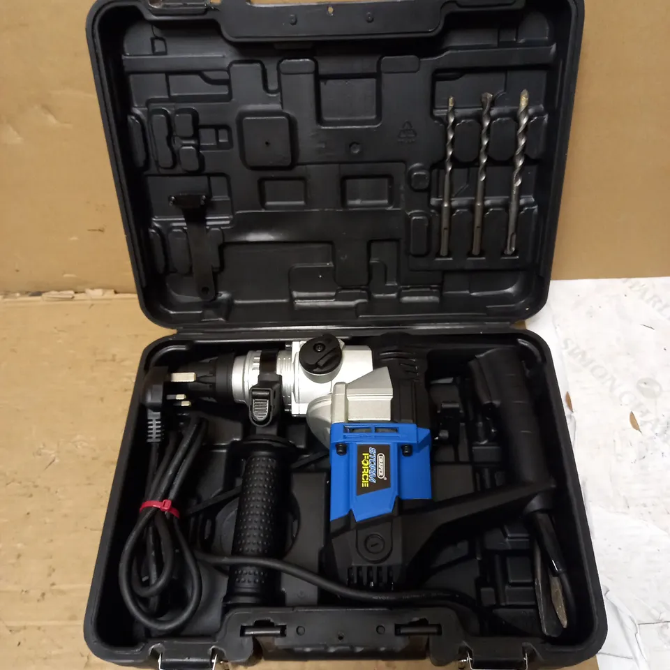 DRAPER STORM FORCE 900W 230V SDS+ ROTARY HAMMER DRILL