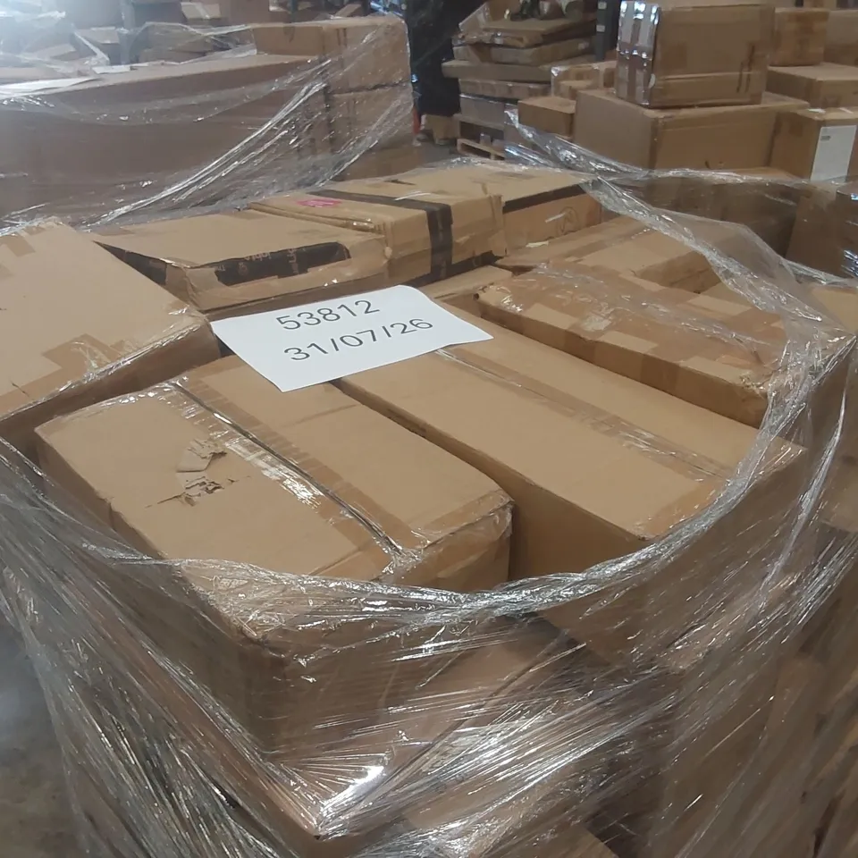 PALLET CONTAINING A VERY LARGE QUANTITY OF ASSORTED DESIGNER LIGHTING PRODUCTS