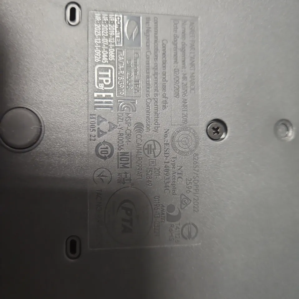 LOGITECH WIRELESS KEYBOARD - MISSING KEY 