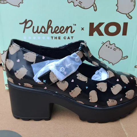 BRAND NEW BOXED KOI PUSHEEN SAI MARY JANES PUSHEEN EDITION - UK 4
