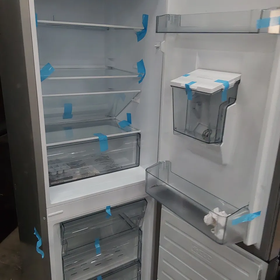 SWAN 54cm SILVER FRIDGE FREEZER SR158120S WITH WATER DISPENCER 