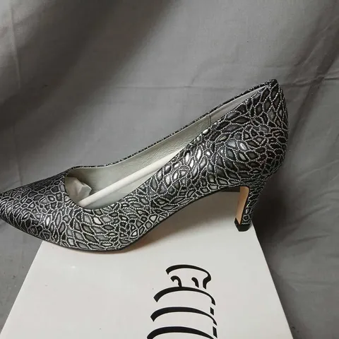 CAPOLLINI LIZA BLACK HIGH HEEL SHOES – UK 5 (EU 38)
