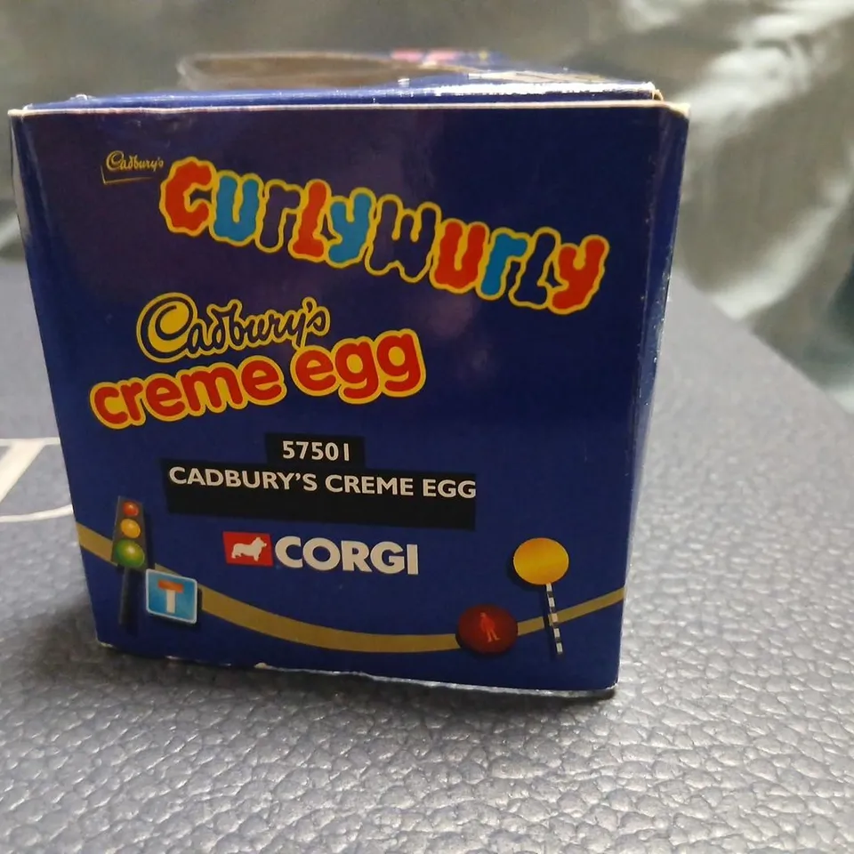 CORGI CADBURY'S CREME EGG MINI CAR – BOXED