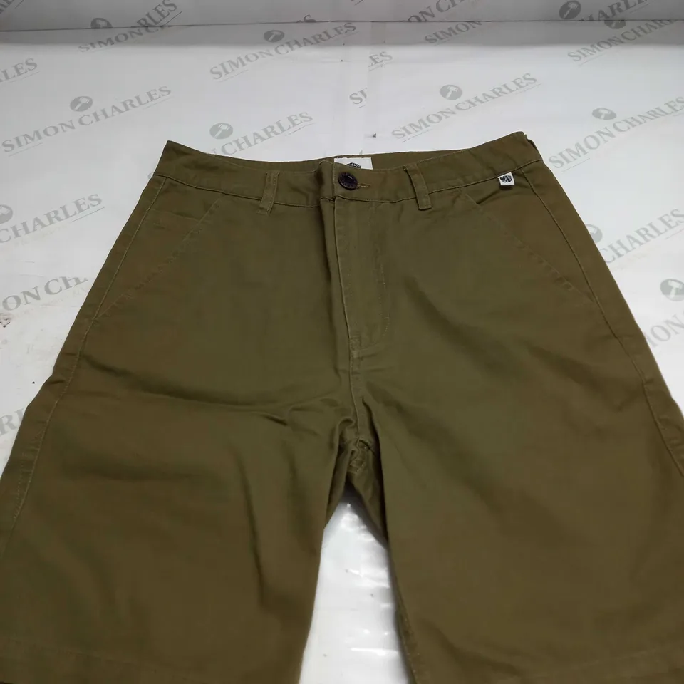 PRETTY GREEN KHAKI SHORTS SIZE 30