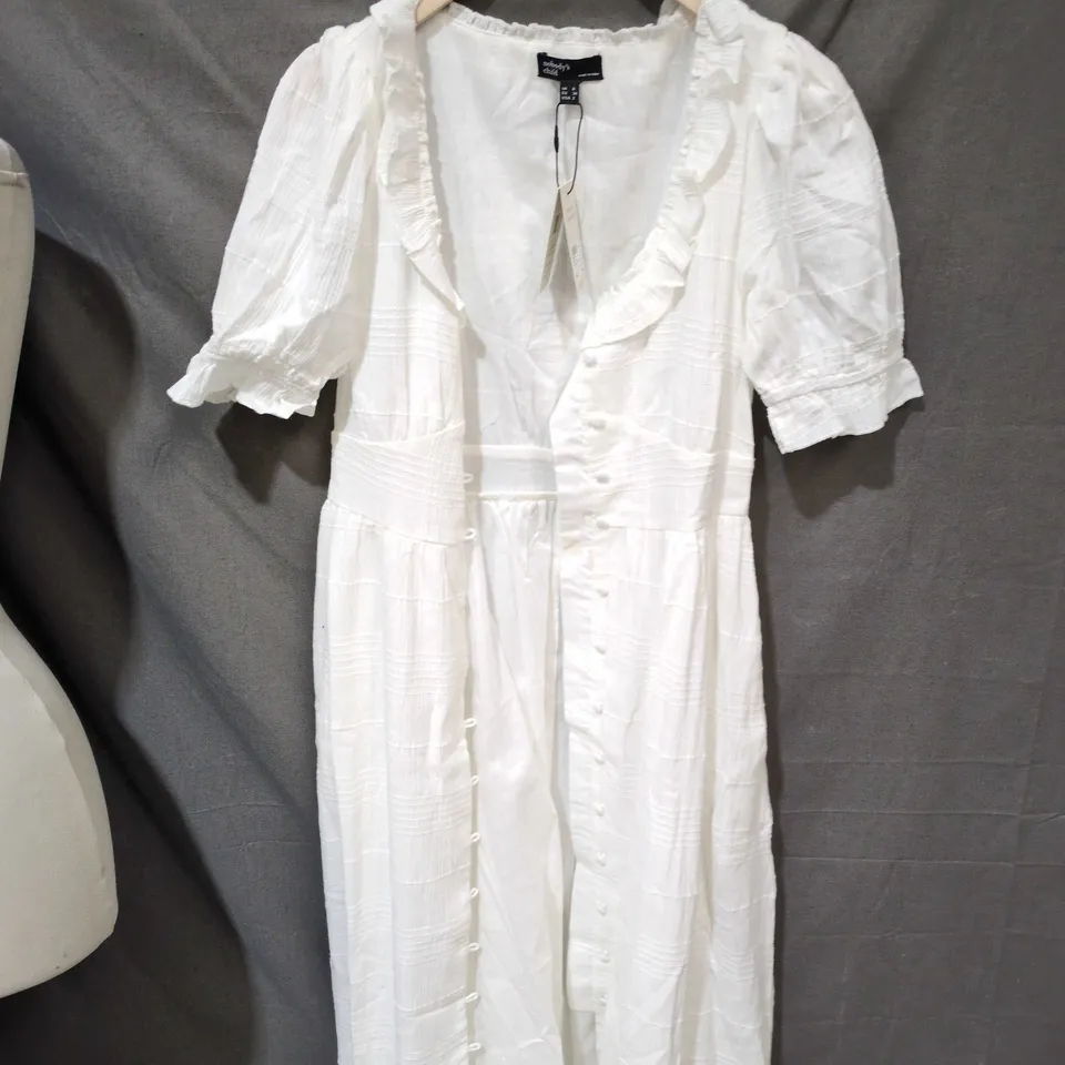 NOBODY'S CHILD WHITE DRESS – UK 6 (EU 34, USA 2)
