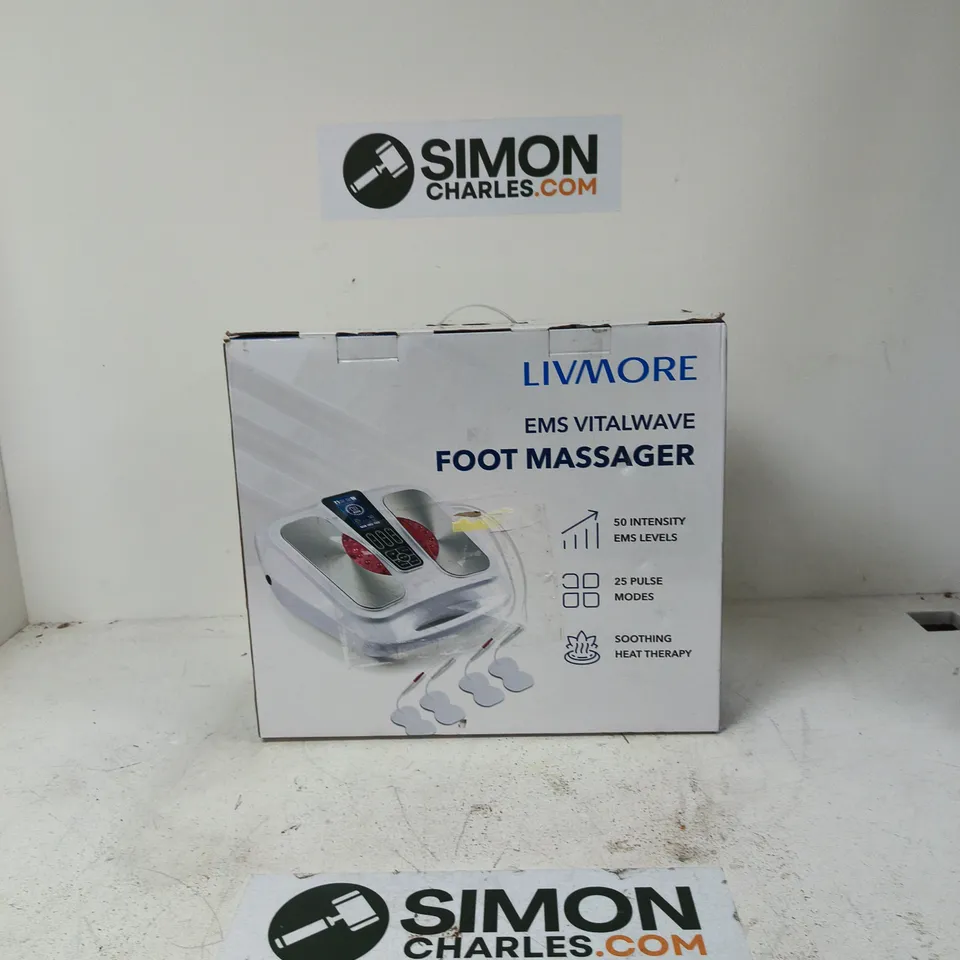 LIVMORE EMS VITALWAVE FOOT MASSAGER