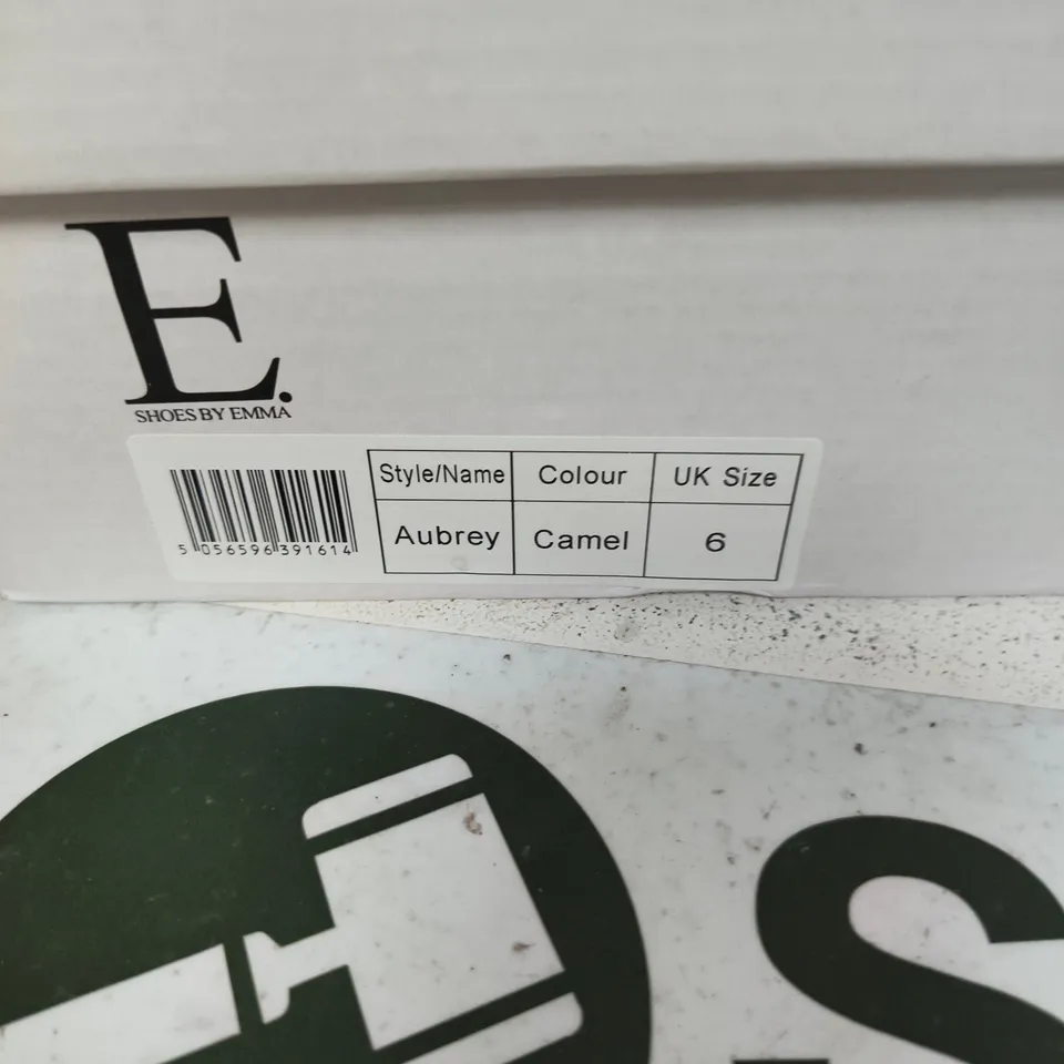SHOES BY EMMA AUBREY CAMEL BOOTS – UK SIZE 6