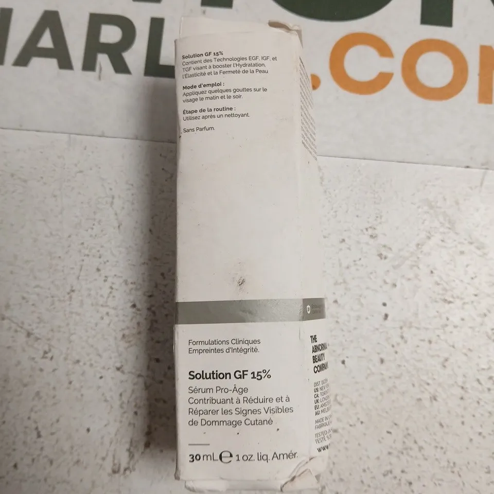 THE ORDINARY GF 15% SOLUTION SERUM – 30 ML