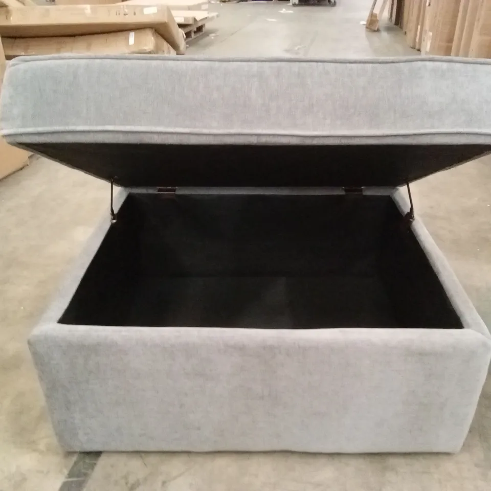 DUSK FABRIC STORAGE OTTOMAN
