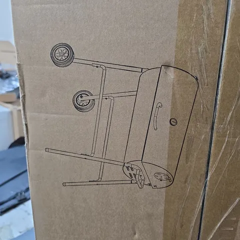 OIL DRUM BBQ WITH COVER