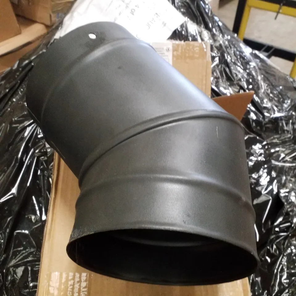 BOXED 45 DEGREE ELBOW FLUE PIPE 6"