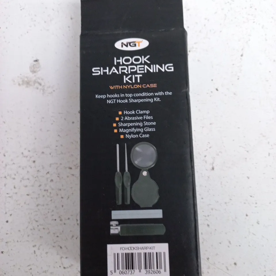 NGT HOOK SHARPENING KIT WITH NYLON CASE – BOXED