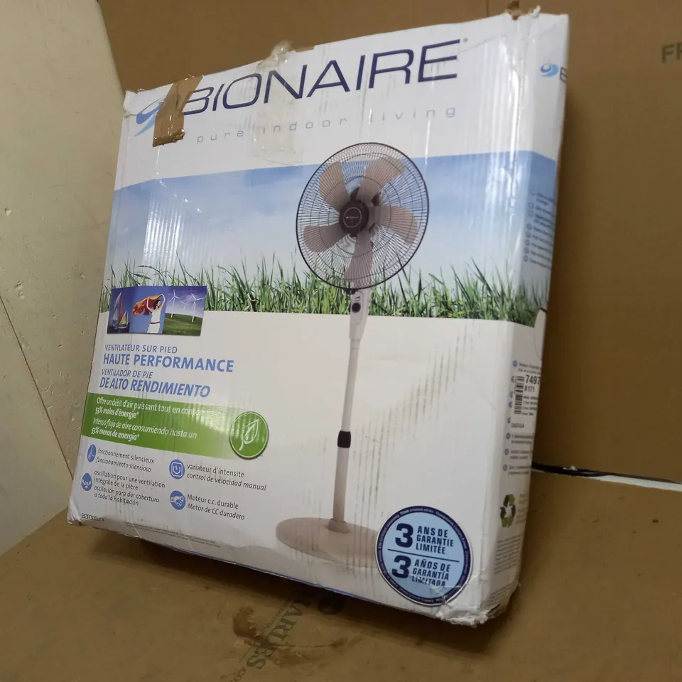 BIONAIRE FLOOR FAN 