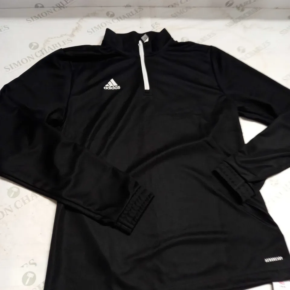 ADIDAS 1/4 ZIP FUNNEL JACKET SIZE 14