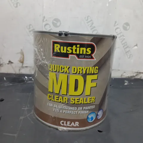 RUSTINS QUICK DRYING MDF SEALER CLEAR 2.5 LITRE