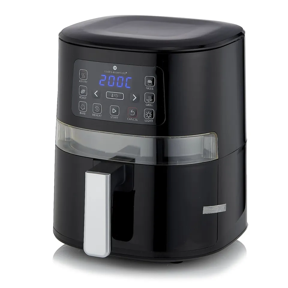 COOK'S ESSENTIALS 4.0L AIR FRYER - BLACK