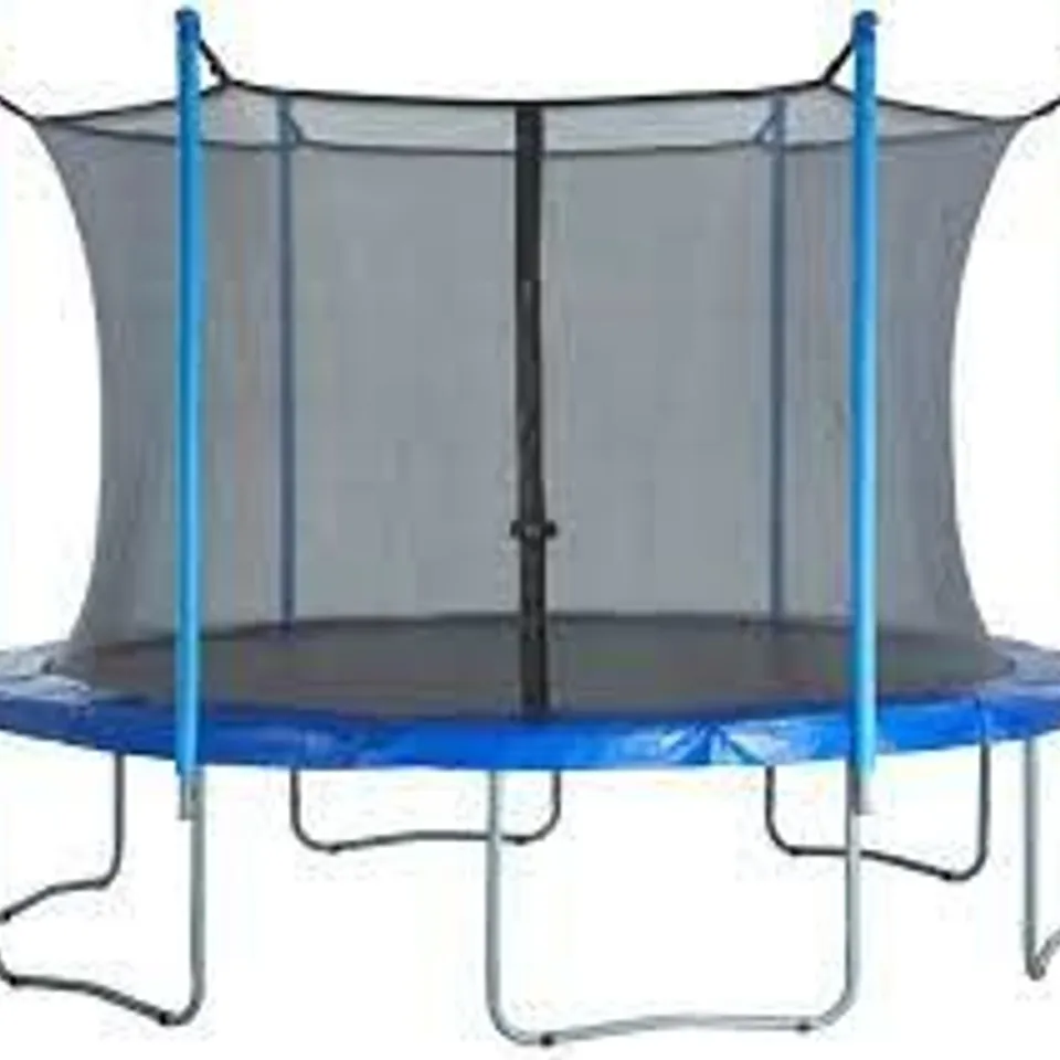 BOXED 244CM ROUND TRAMPOLINE NET USING 3 POLES