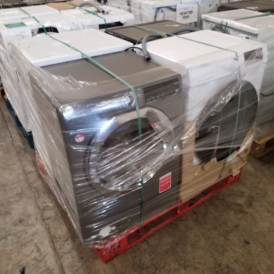 PALLET OF APPROXIMATELY 4 UNPROCESSED RAW RETURN WHITE GOODS TO INCLUDE;