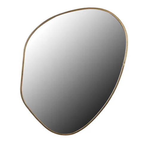 BOXED METAL ASYMMETRICAL MIRROR (1 BOX)