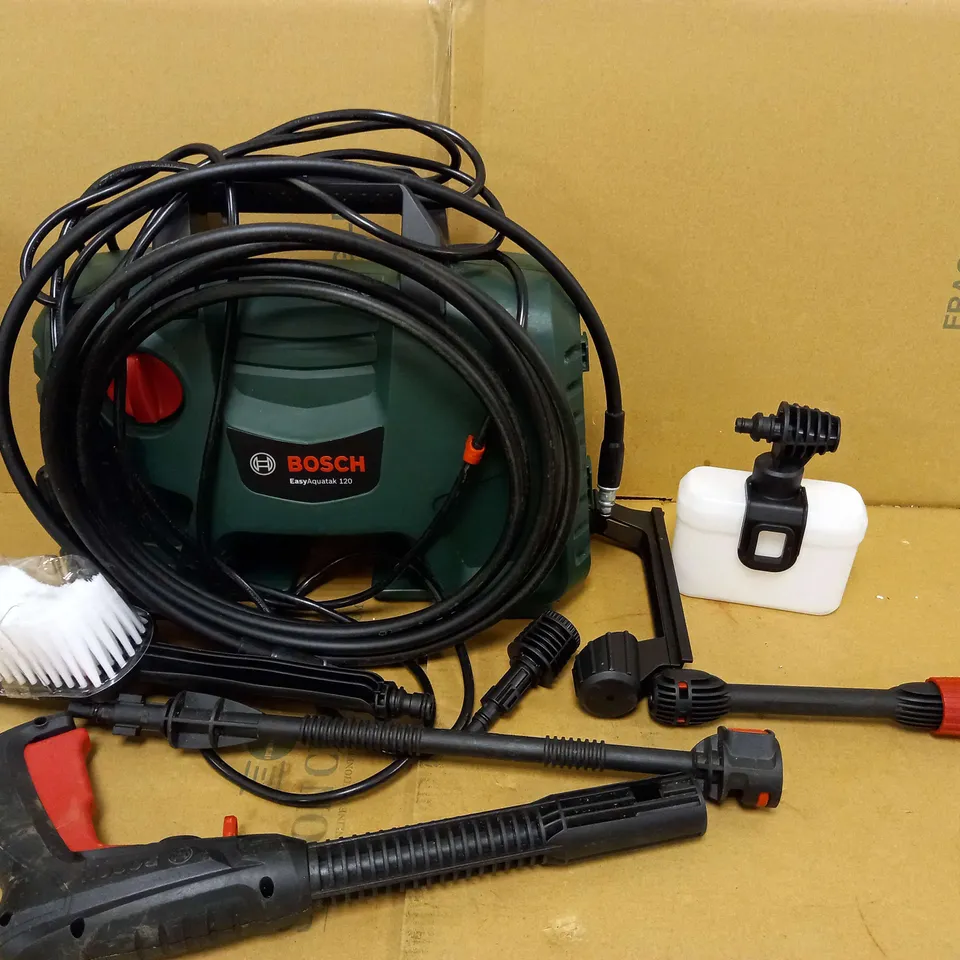 BOSCH EASYAQUATAK 120 HIGH PRESSURE WASHER
