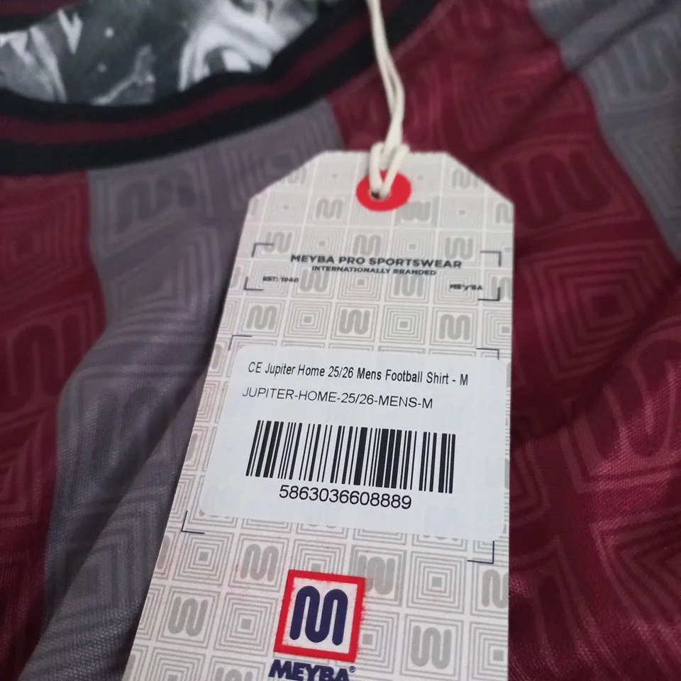 MEYBA JUPITER HOME MEN’S FOOTBALL SHIRT – SIZE M