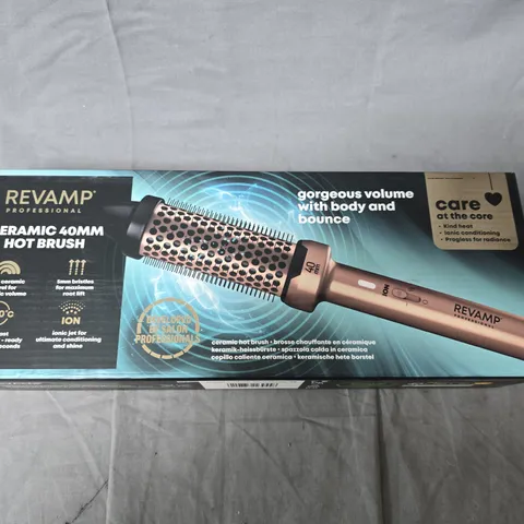 REVAMP CERAMIC 40MM HOT BRUSH – PROFESSIONAL HAIR STYLING TOOL