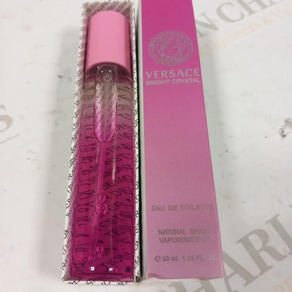 BOXED VERSACE BRIGHT CRYSTAL EAU DE TOILETTE 33ML