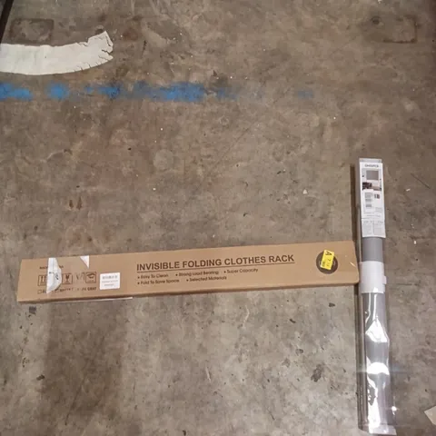 PALLET OF ASSORTED ITEMS INCLUDING - BLIND ROLLER, INVISIBLE CLOTHING RACK, FULL LENGTH MIRROR 