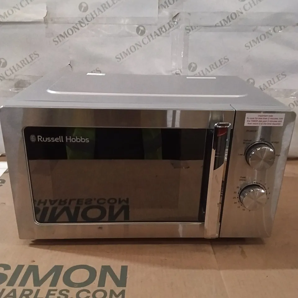RUSSEL HOBBS MICROWAVE - SILVER - RHMM827SS/01
