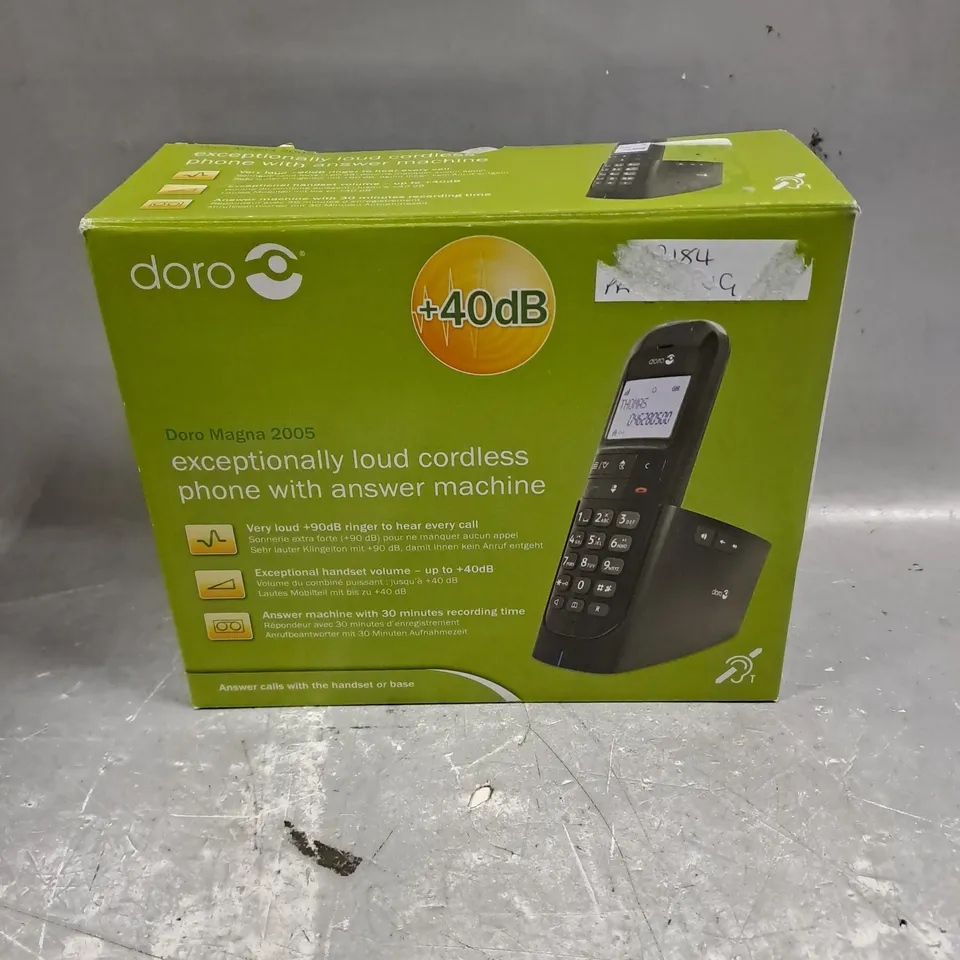 6 X BOXED DORO MAGNA 2005 SERIES CORDLESS TELEPHONE HANDSET  