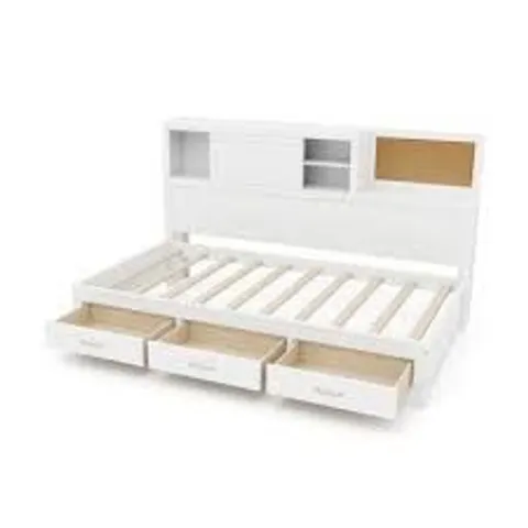 BOXED COSTWAY DAYBED FRAME WITH 3 STORAGE DRAWERS (2 BOXES)