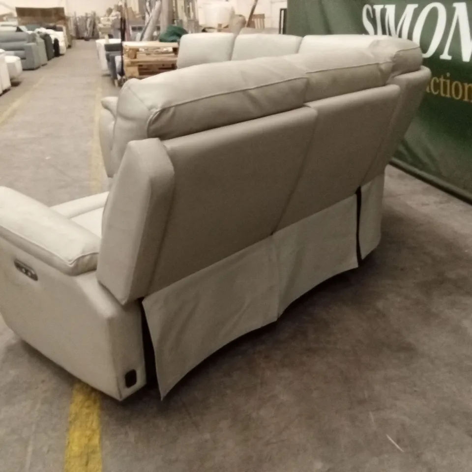 ASPIRE KINGSMERE LEATHER CORNER RECLINER SOFA RRP £2299