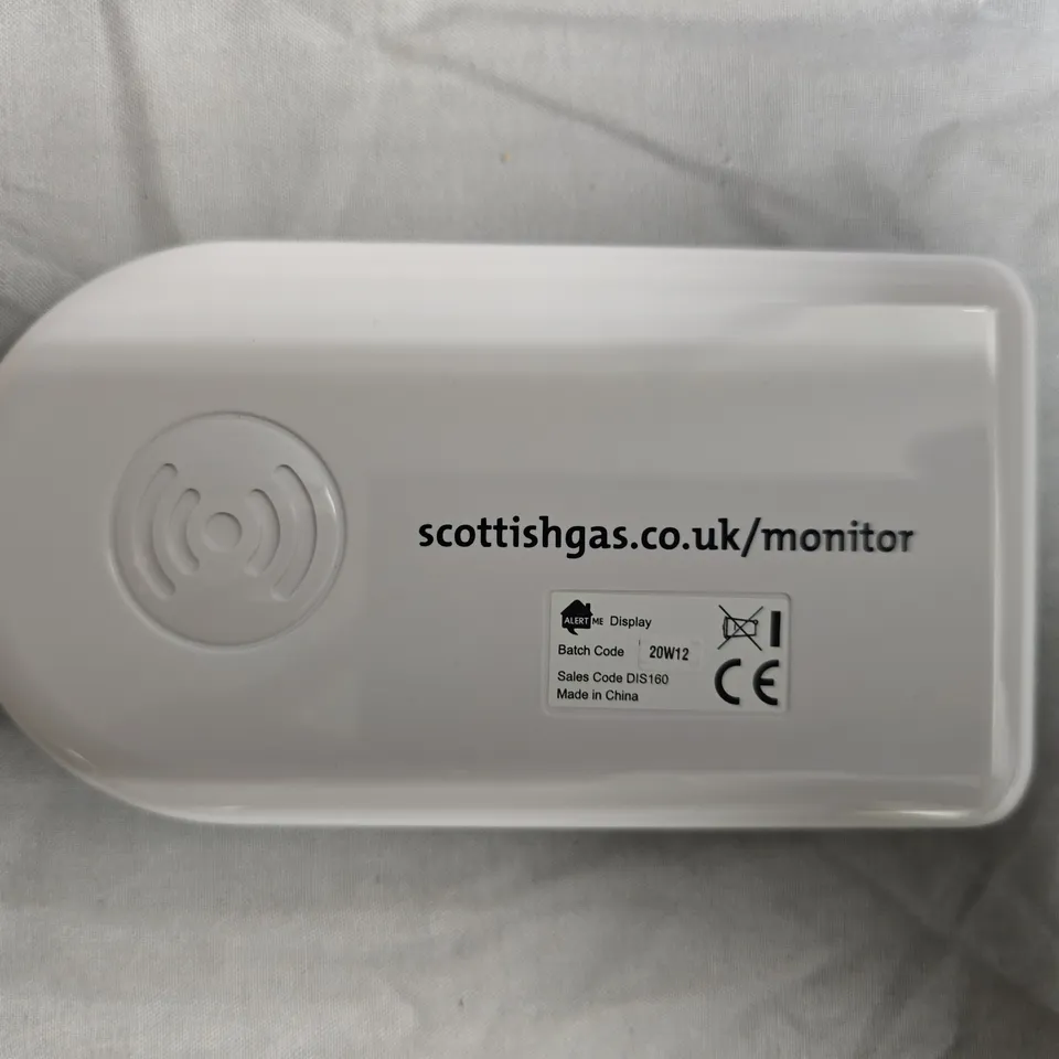SCOTTISH GAS ELECTRICITY MONITOR