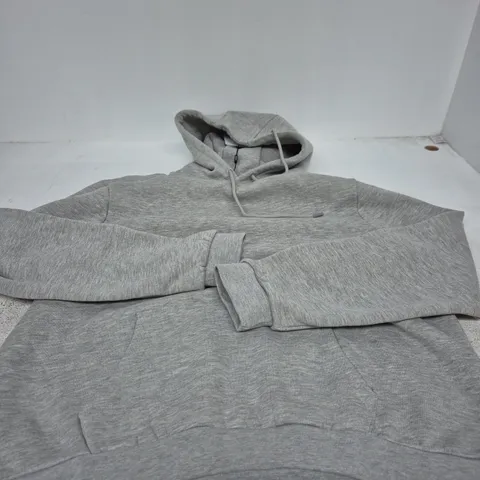 ARNE ESSENTIAL HOODIE IN MARL GREY – XXL