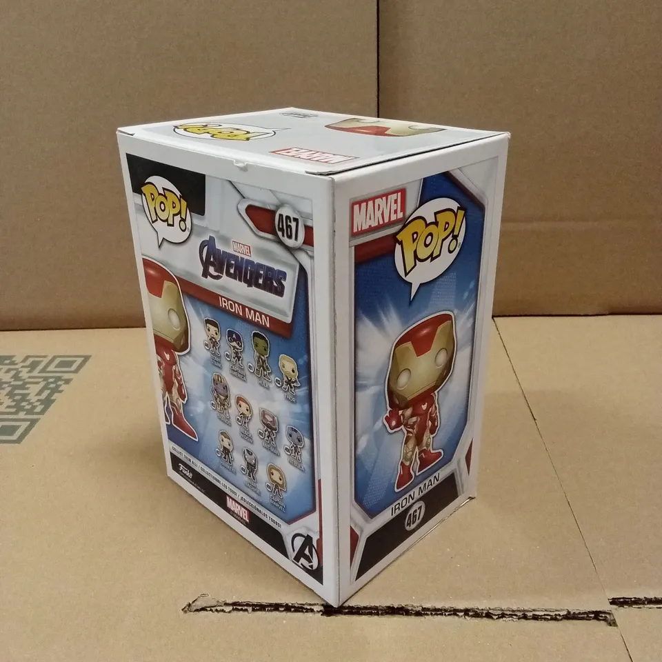 BOXED FUNKO POP MARVEL AVENGERS 467 SPECIAL EDITION IRON MAN BOBBLE-HEAD