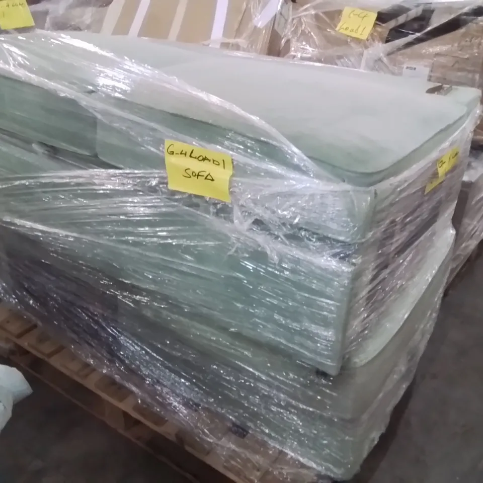 PALLET OF ASSORTED FURNITURE PARTS TO INCLUDE;SOFA