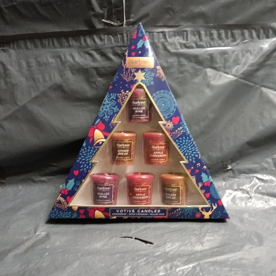 STARLYTES VOTIVE SCENTED CANDLE SET