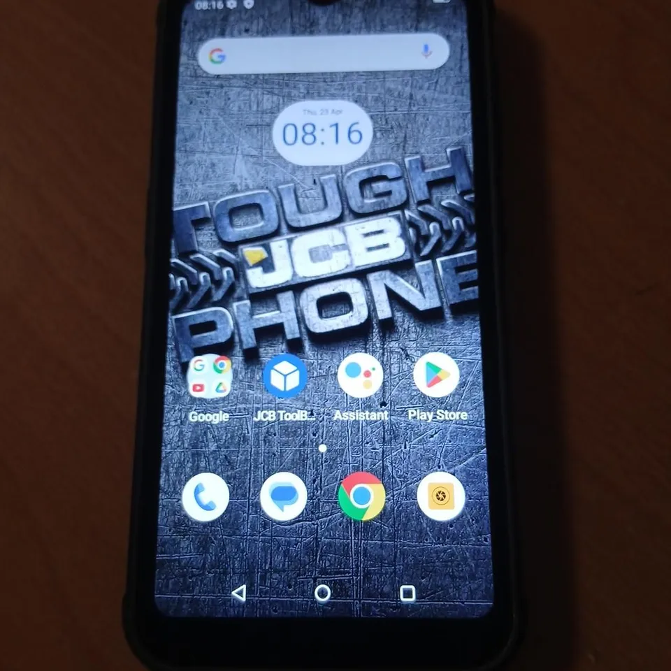 JCB TP231 RUGGED SMARTPHONE – ANDROID 13, 128GB, 6GB RAM