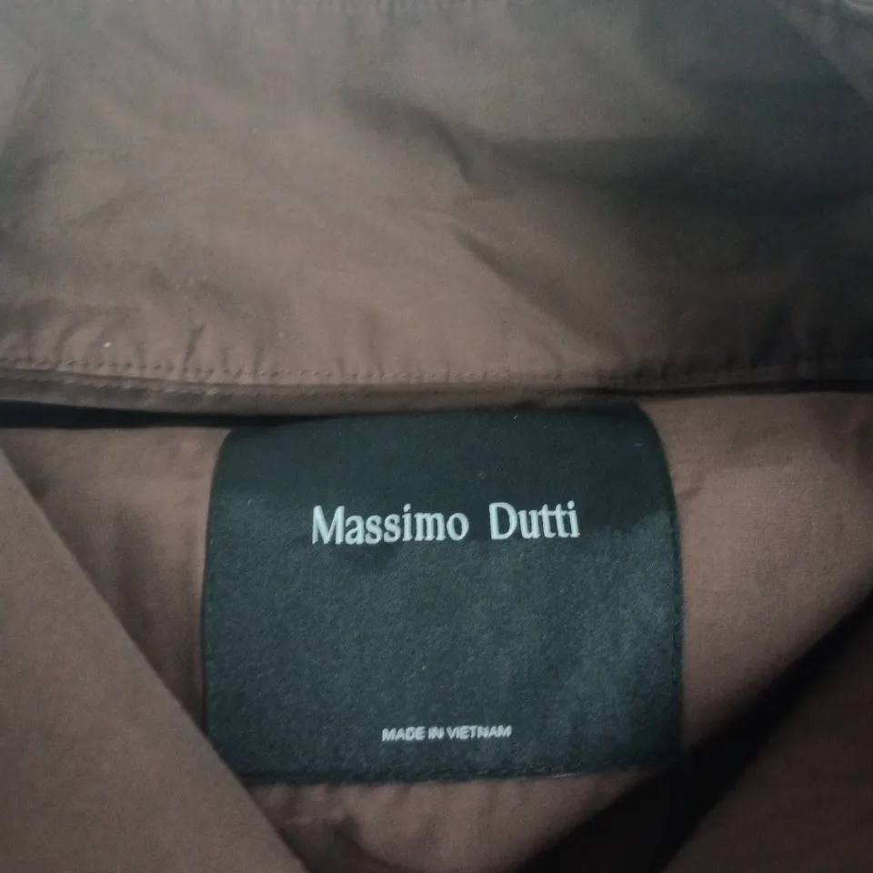 MASSIMO DUTTI BROWN JACKET – MEN'S, UK M