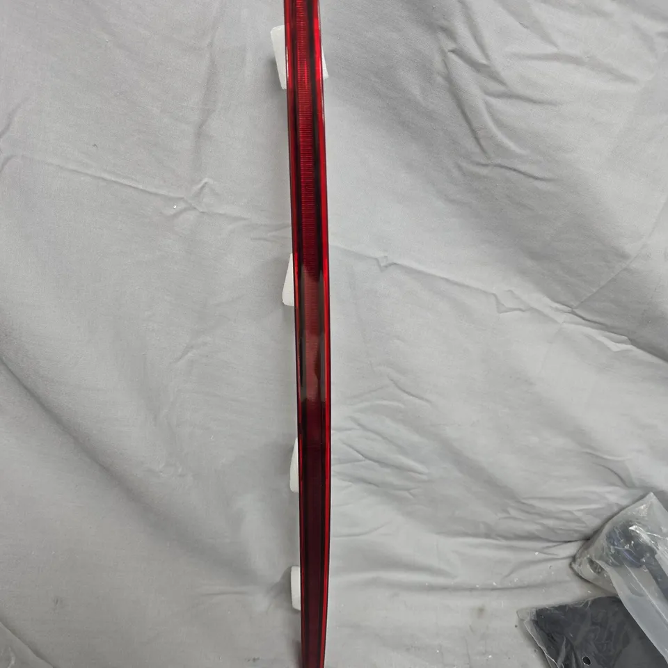 Rear car tail light assembly – red lens
