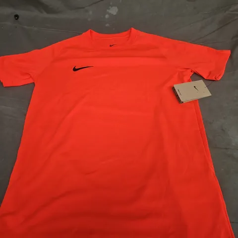NIKE KIDS T-SHIRT NEON ORANGE β SIZE XL