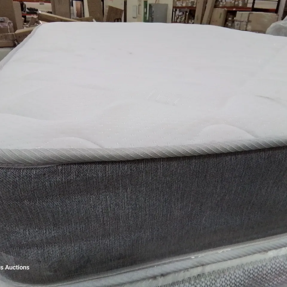 UNBAGGED BAYLOCK OPEN COIL 4FT SMALL DOUBLE MATTRESS - APPROX 140X195CM