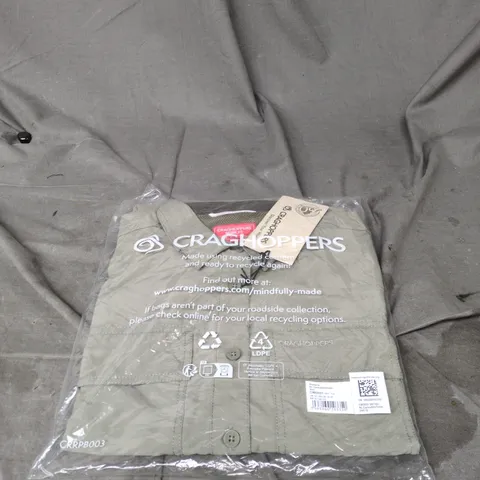 CRAGHOPPERS CARINAADVDRESS WOMEN'S DRESS – GREEN, UK 10