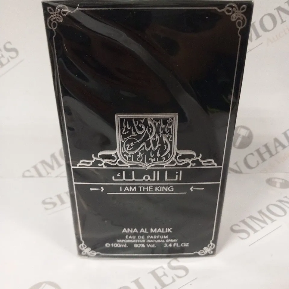 BOXED AND SEALED I AM THE KING ANA AL MALIK EAU DE PARFUM 100ML