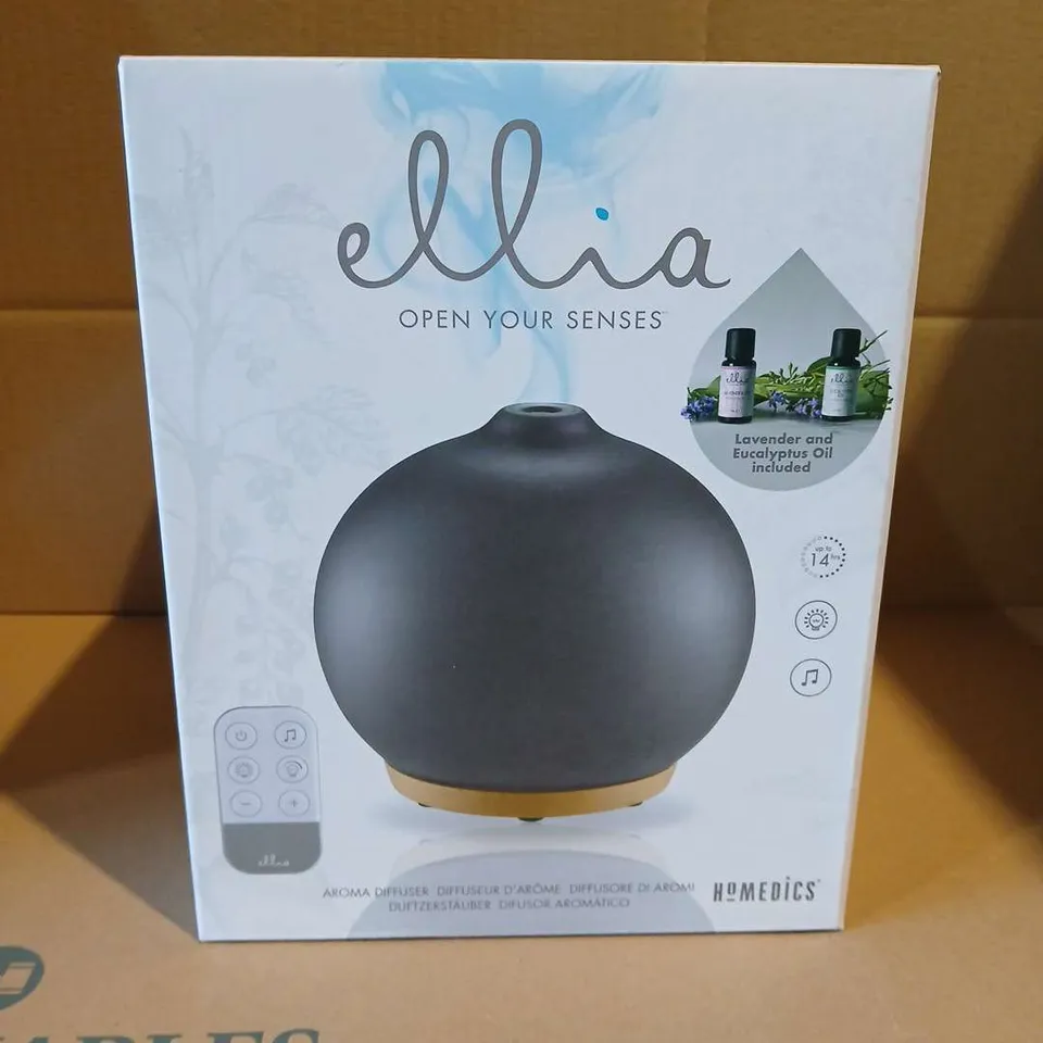 BOXED HOMEDICS ELLIA AROMA DIFFUSER