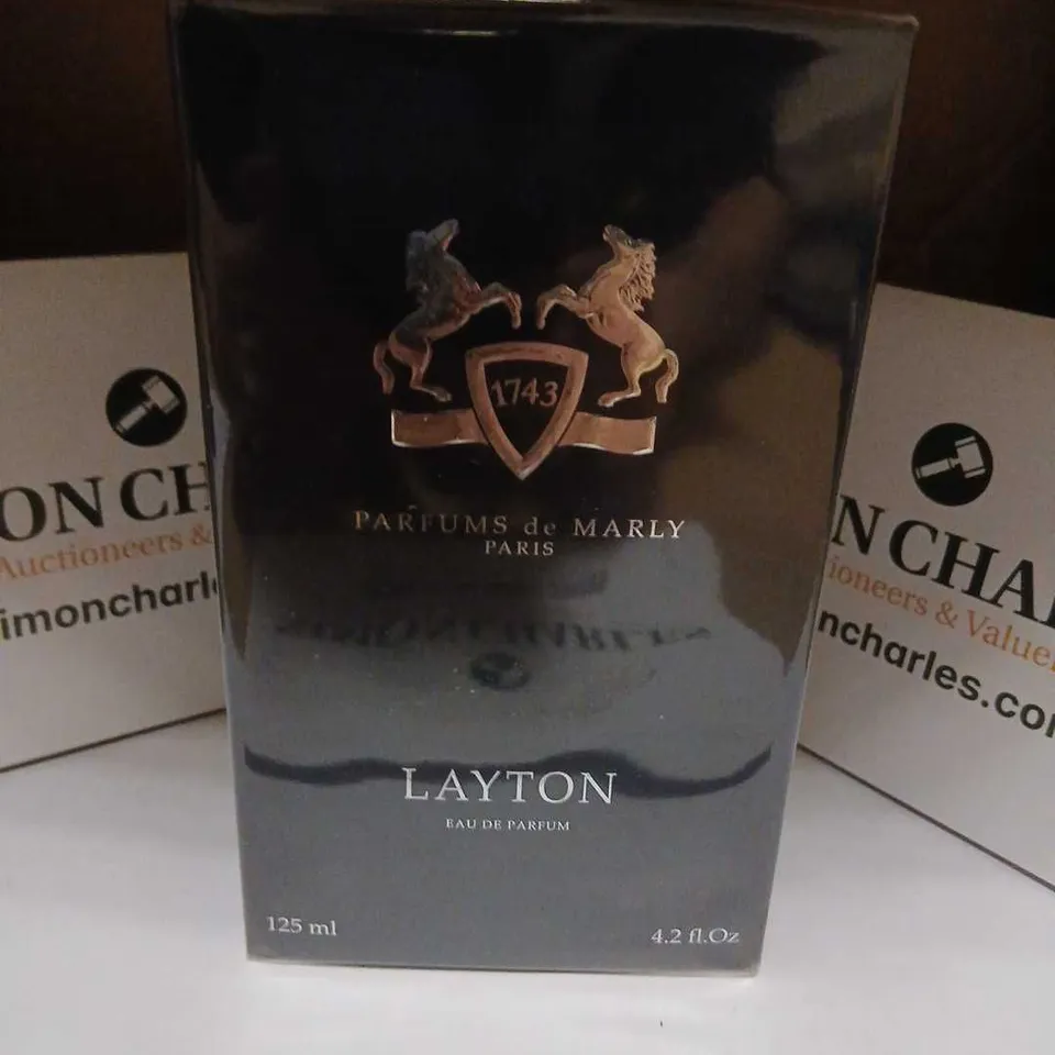 BOXED AND SEALED PARFUMS DE MARLY PARIS LAYTON EAU DE PARFUM 125ML