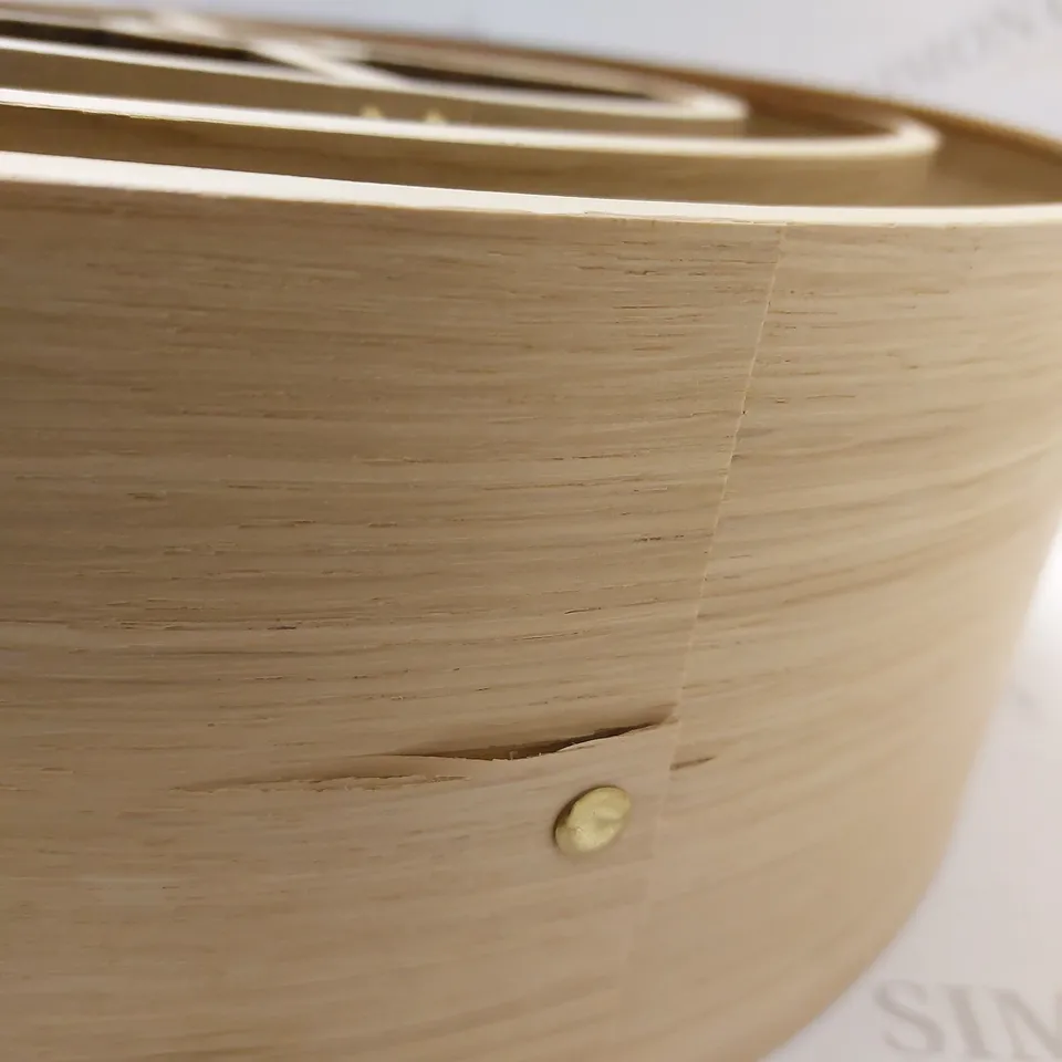 TOM DIXON WOODEN EFFECT LAYERED LIGHT SHADE 