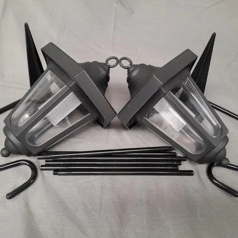 BOXED UNIBOS SOLAR SHEPHERD HANGING GARDEN LANTERNS