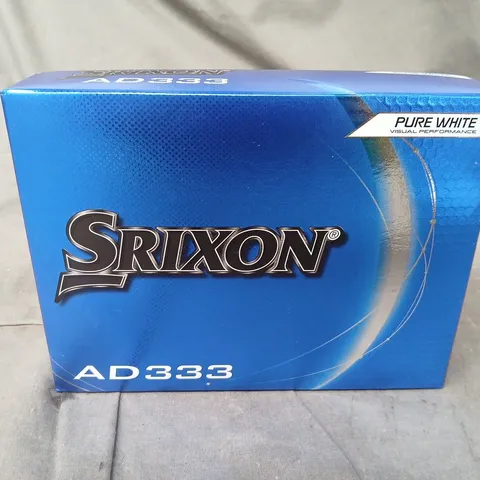 BOXED SRIXON AD333 GOLF BALLS WHITE