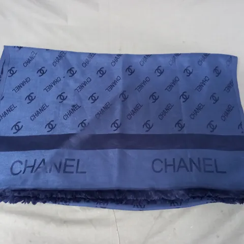 CHANEL SCARF IN BLUE